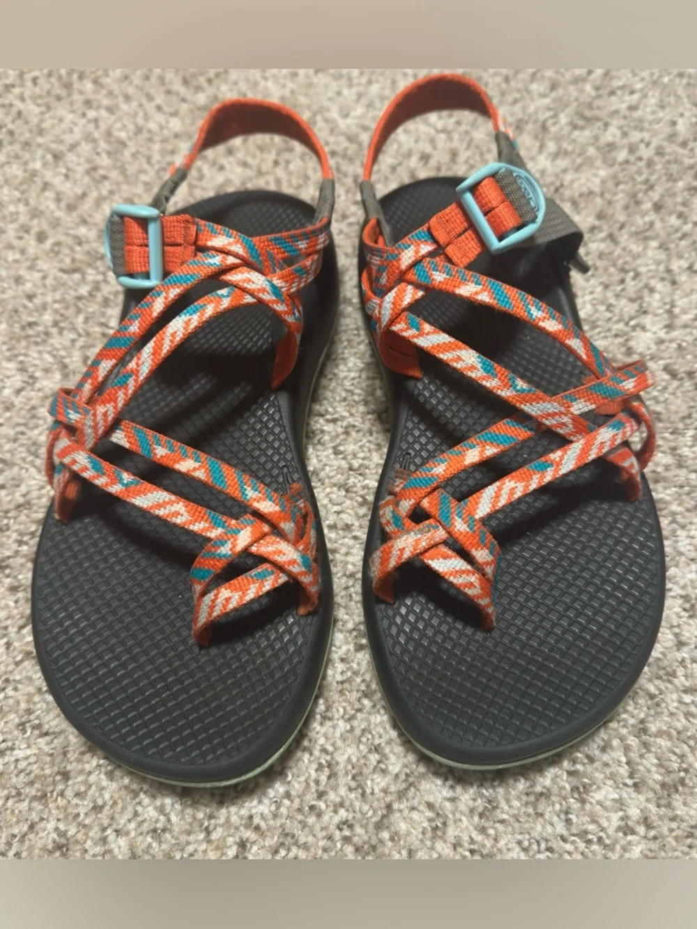 Chaco sandals women’s Sz 9.5/10 strapped hiking - Picture 2 of 9